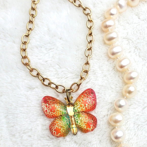 🌟5/$25 Butterfly Gold Charm Bracelet - Picture 2 of 4